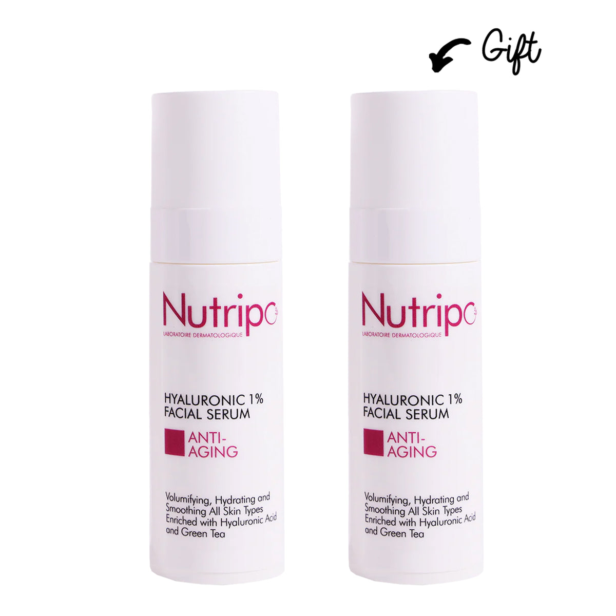 Buy Nutripo Hyaluronic 1% Facial Serum 30 ml & get a FREE one