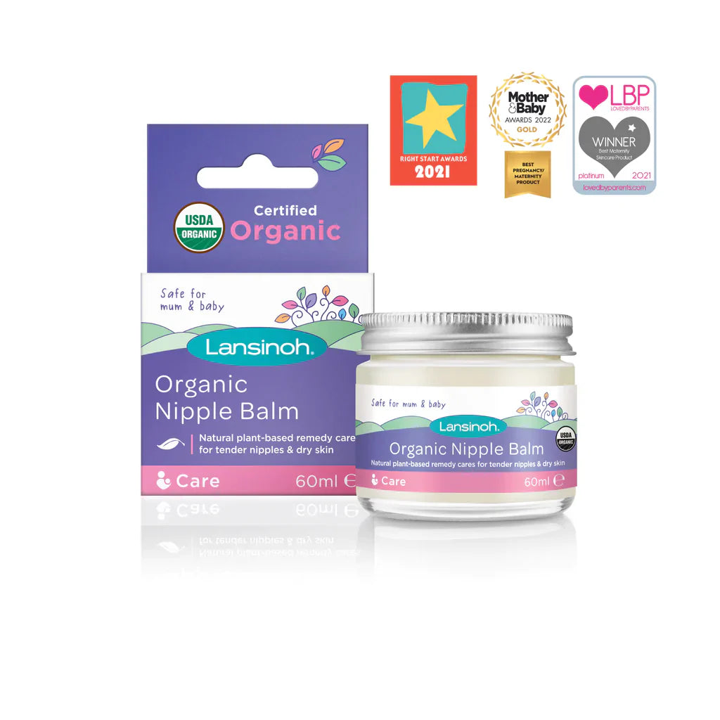 LANSINOH ORGANIC NIPPLE BALM 60ML