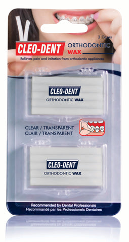 TWIN PACK OF ORTHODONTIC WAX