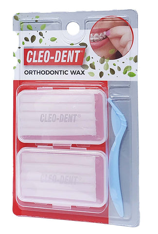 CLEO-DENT ORTHODONTIC WAX - MINT FLAVORED