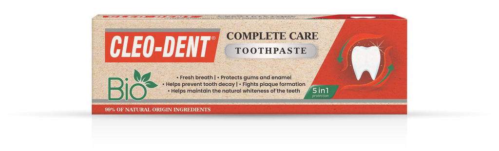 CLEO-DENT BIO COMPLETE CARE TOOTHPASTE