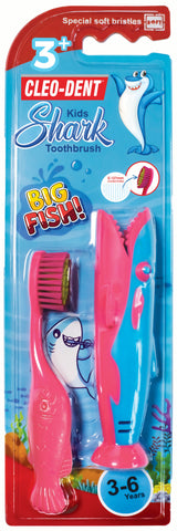 CLEO-DENT KIDS SHARK TOOTH BRUSH