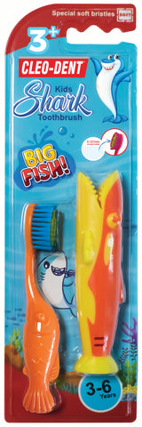 CLEO-DENT KIDS SHARK TOOTH BRUSH