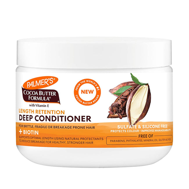 Palmer's Cocoa Butter Formula+BIOTIN Length Retention Deep Conditioner Jar