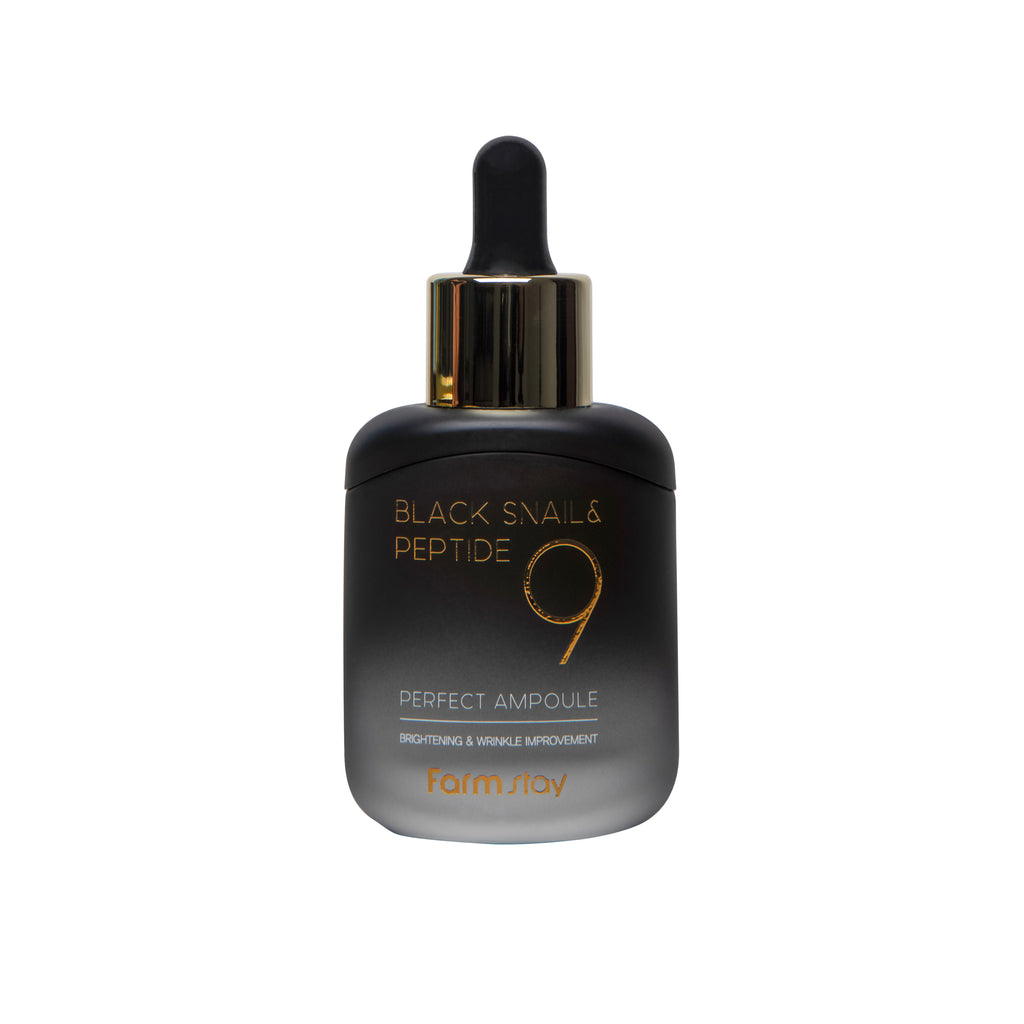 Farmstay Black Snail & Peptide9 Perfect Ampoule