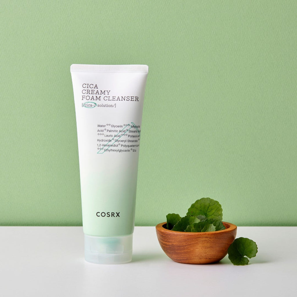 Pure Fit Cica Creamy Foam Cleanser-COSRX-HBYTALA