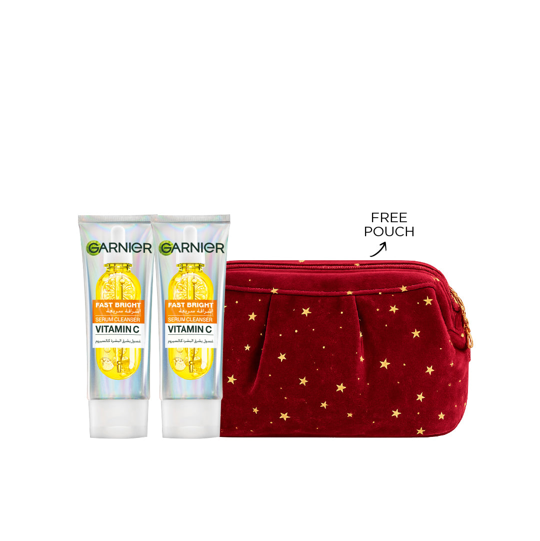Buy 2  Fast Bright Serum Cleanser Get Pouch