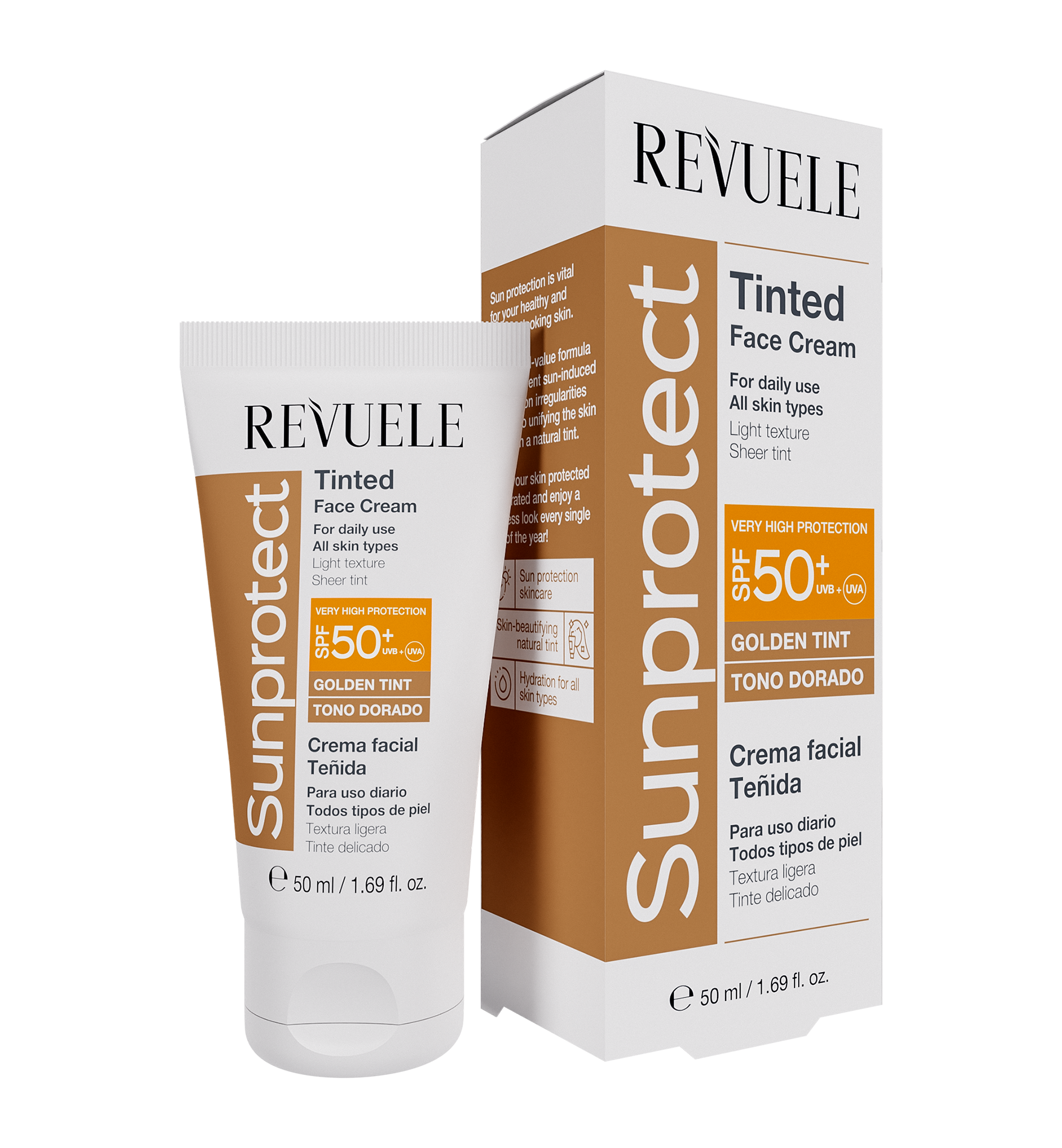 Revuele Sunprotect Tinted Face Cream