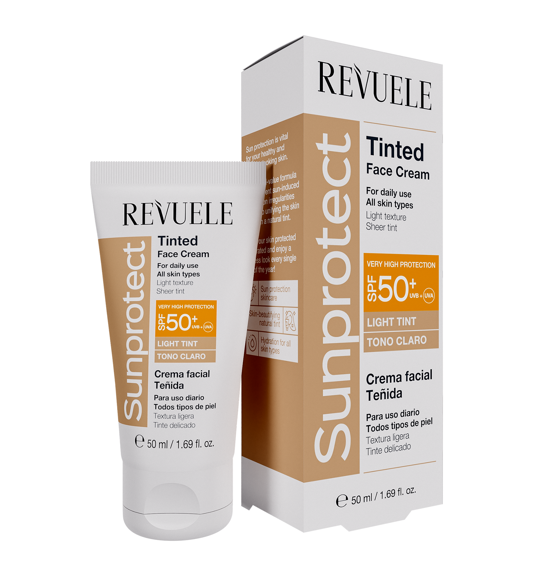 Revuele Sunprotect Tinted Face Cream