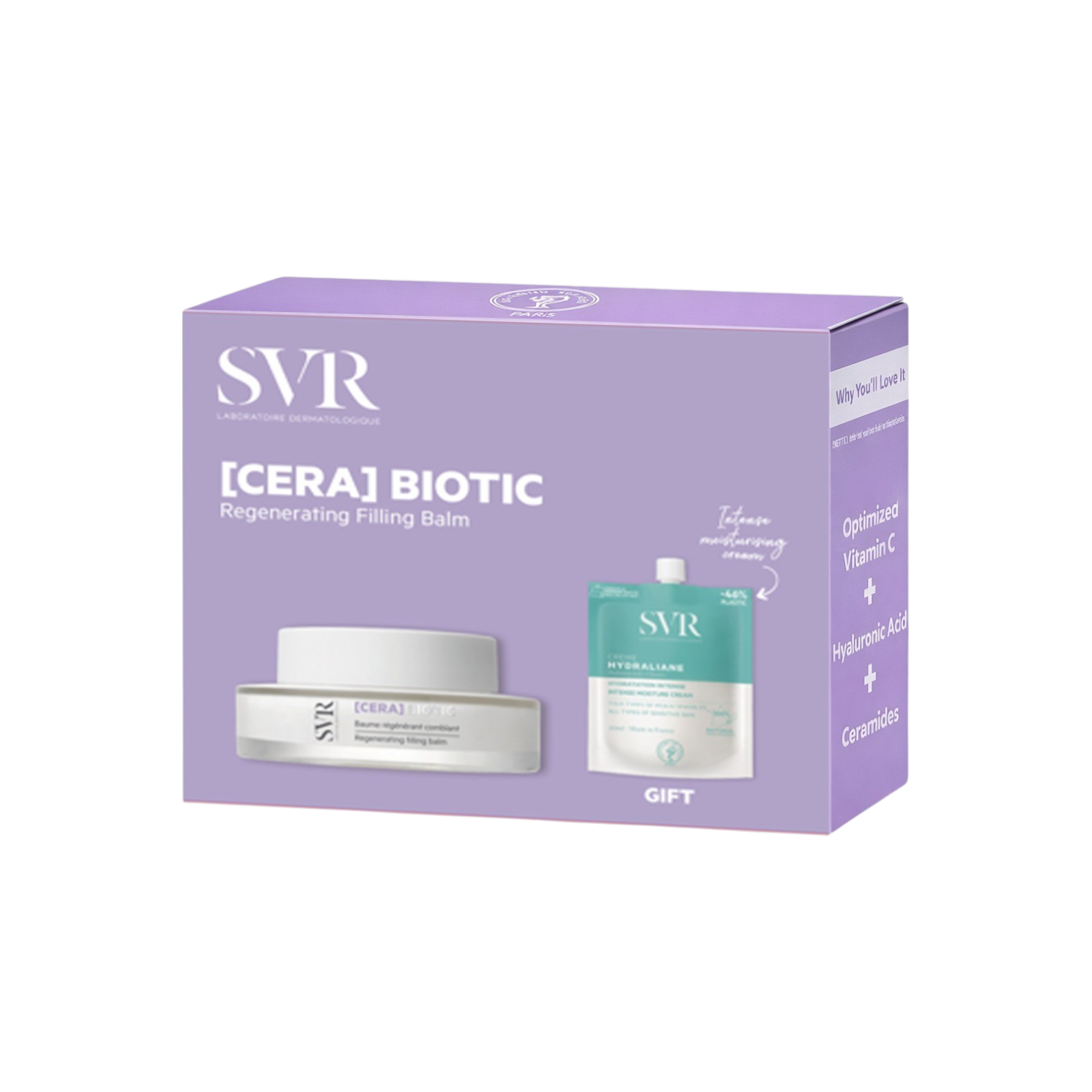 SVR [Cera] Biotic 50ml + Hydraliane Legere 50ml (Gift)