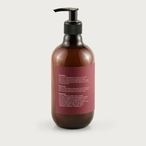 Hand & Body Lotion Sweet Almond 500mL