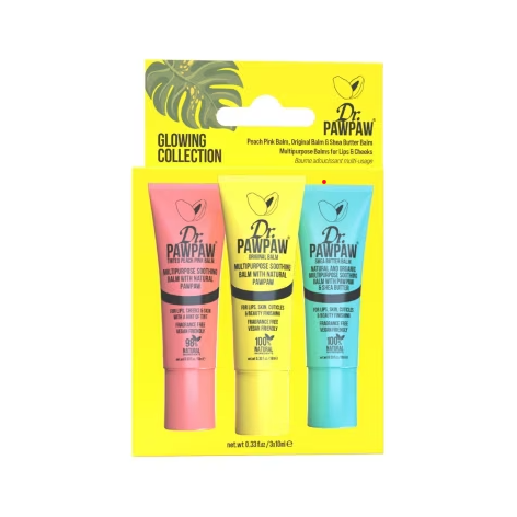 GLOWING TRIO 3x8ml Original + Shea Butter + Peach Pink