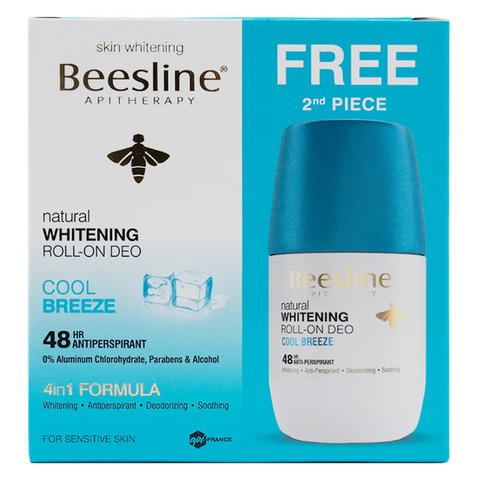 Beesline Whitening Roll On Cool Breeze 1 + 1 FREE