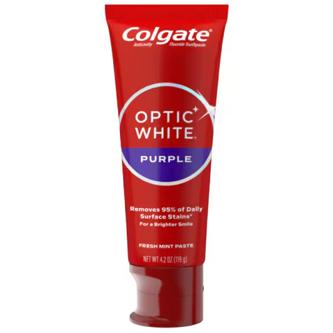 COLGATE OPTIC WHITE PURPLE WHITENING TOOTHPASTE 75ML