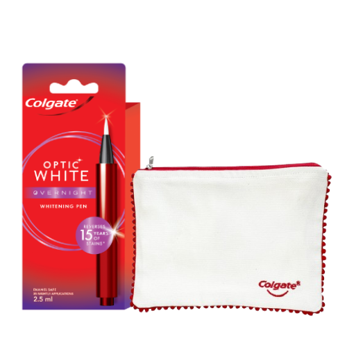 Colgate Optic White Overnight Pen + Free Pouch