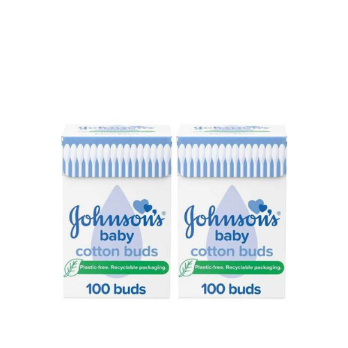 Johnson Baby Cotton Buds 100's 1+1 free