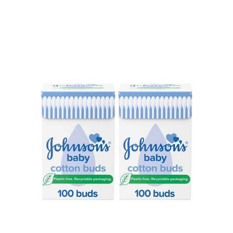 Johnson Baby Cotton Buds 100's 1+1 free