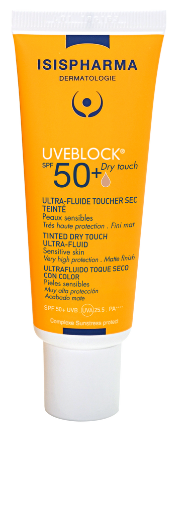 Uveblock Spf50+ Dry Touch Medium Tinted 40Ml