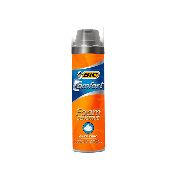 Bic 007 Comfortable Foam Sensitive 250 mL