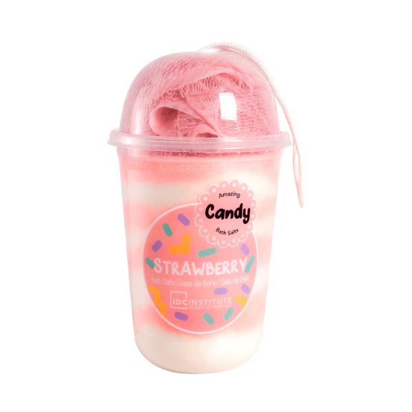 Candy Pack Bath Salts + Sponge