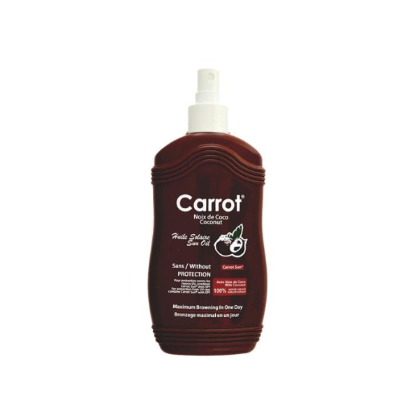 Carrot Sun Oil 200 Ml - Coconut