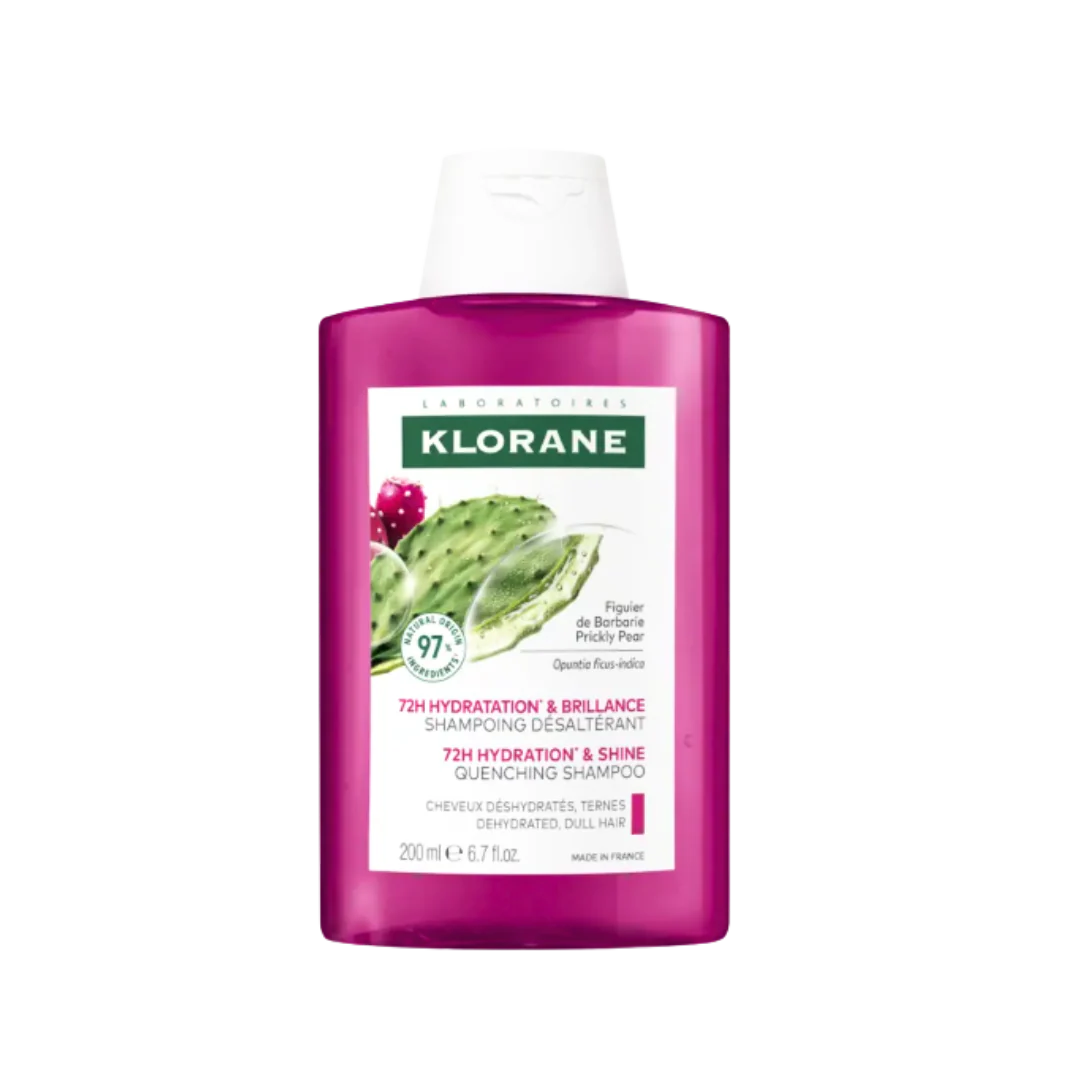 Klorane Prickly Pear Thirst-Quenching Shampoo 200ml