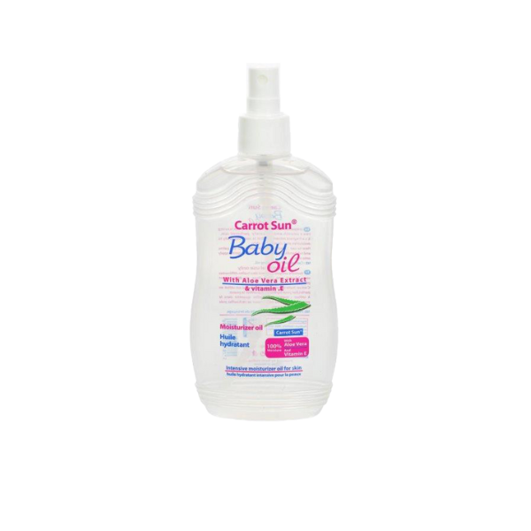 Carrot Sun Baby Oil With Aloe Vera Extract & Vitamin E 200ML
