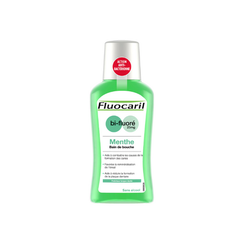 Fluocaril Mouthwash Mint 300 ml No Alcohol