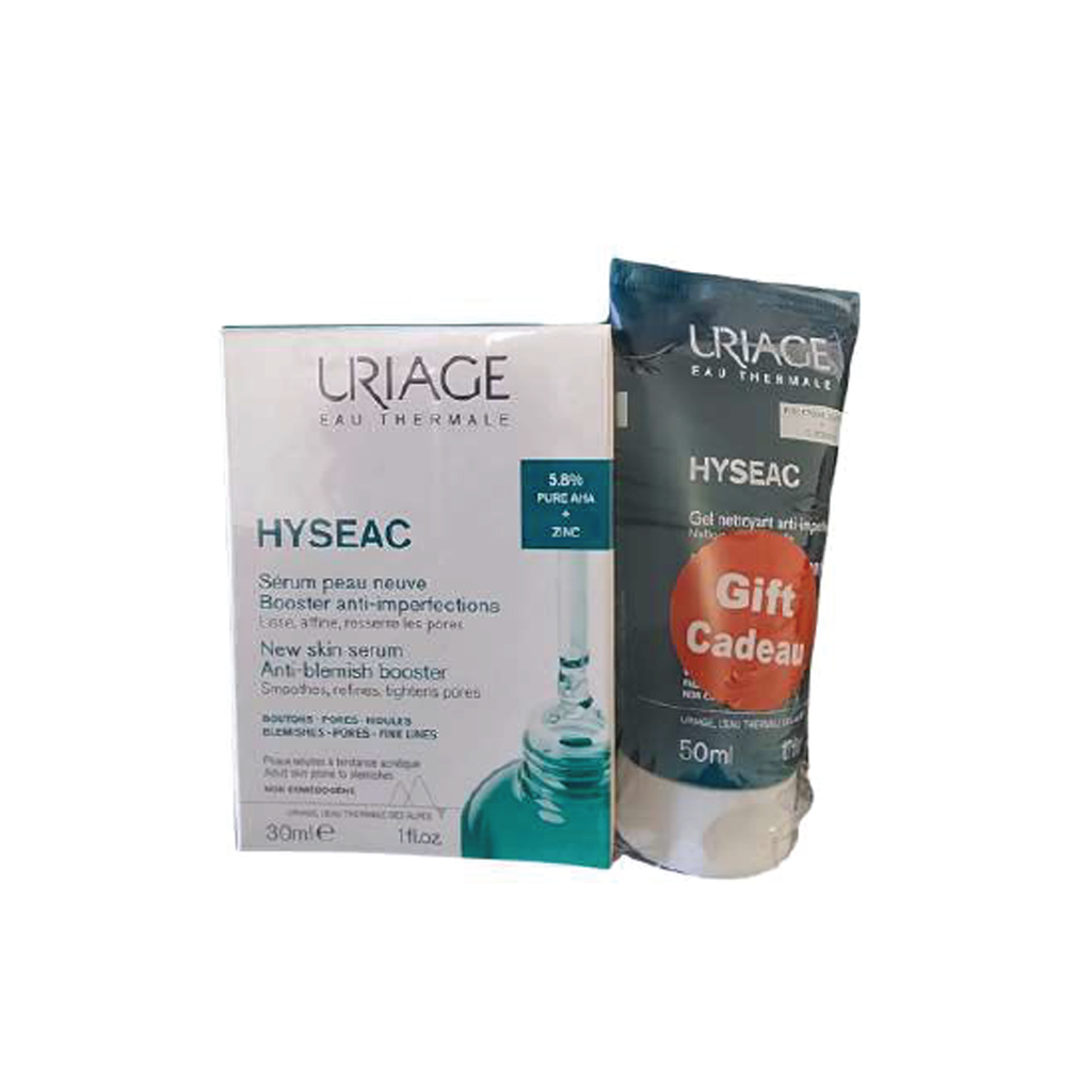 HYSEAC SERUM BOOSTER  F 30ML+HYSEAC GEL NET.50ml