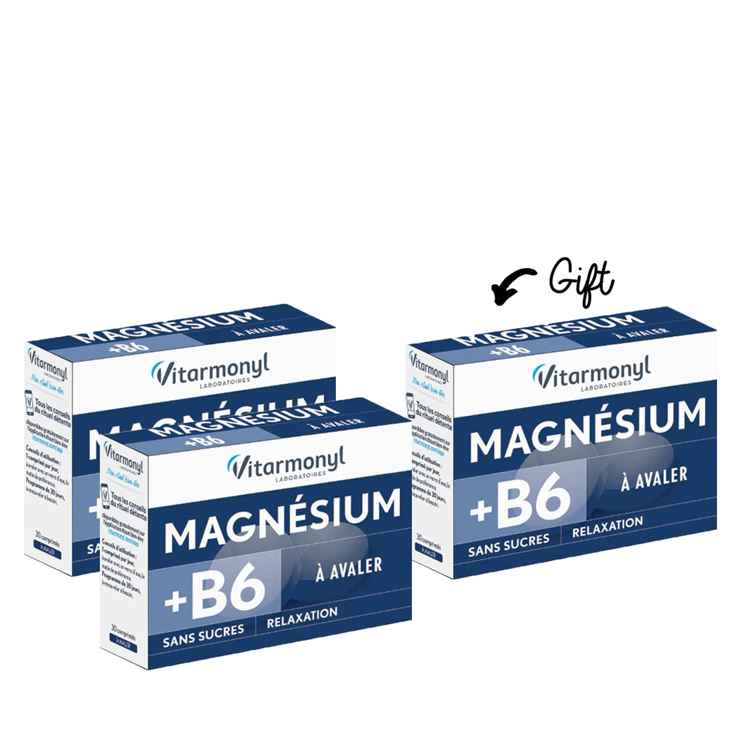BUY 2  GET 1 FREE Vitarmonyl Magnesium B6 - 30 tablets