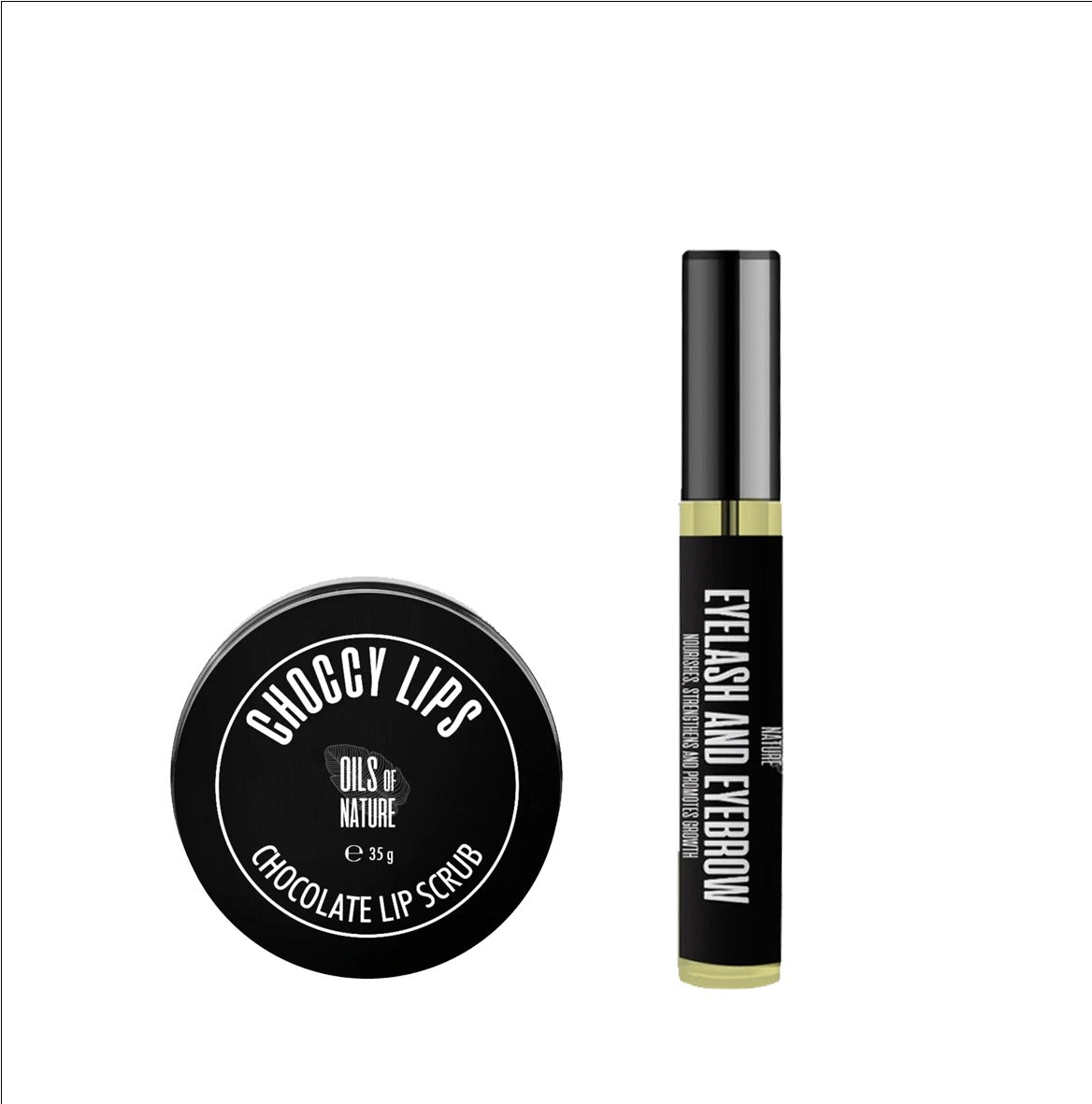 10% OFF Eyelash and Eyebrow Strengthener Oil 10 ml + Choccy lips (chocolate lip scrub) 35g