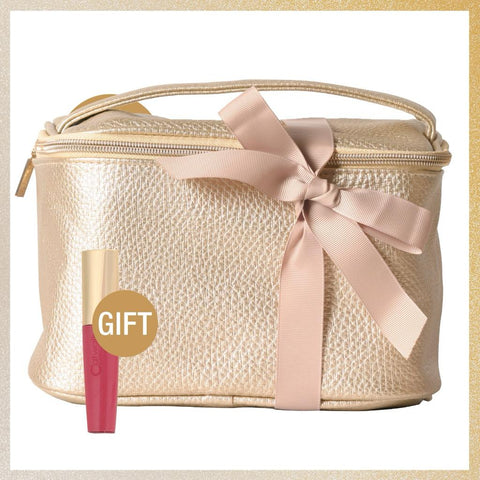 Samoa Big Gold Beauty Bag + Catwalk Lipgloss FREE