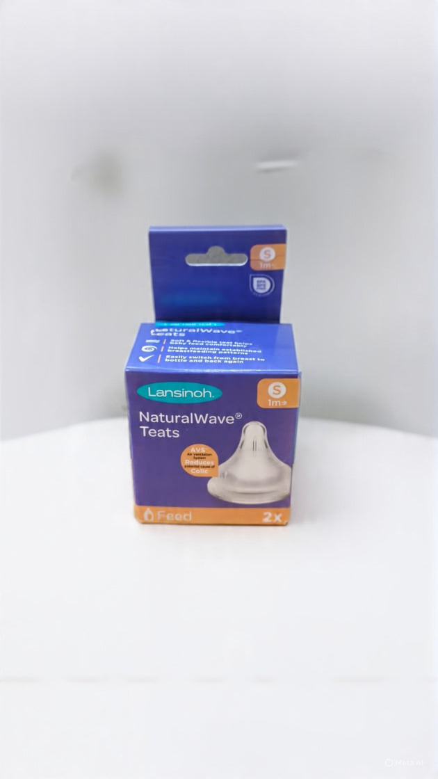 LANSINOH TEAT SLOW FLOW X 2