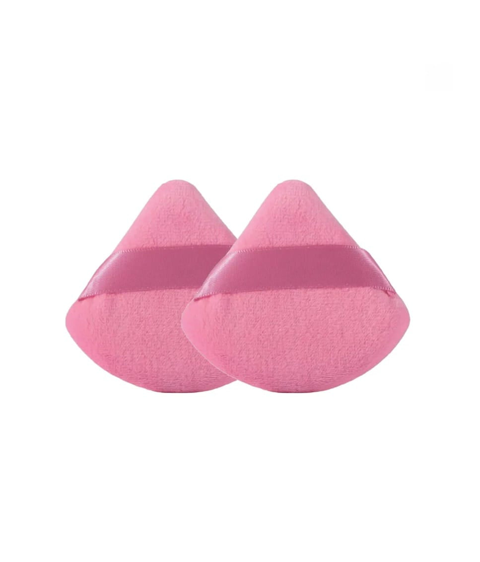 T015 Puffs - 2 Pcs Both Pink Color