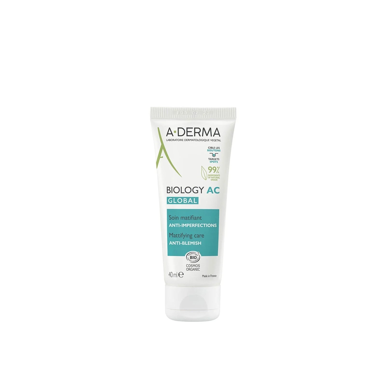 A-Derma Biology AC Mattifying anti-blemish treatment 40ml for anti-blemishes anti-marks