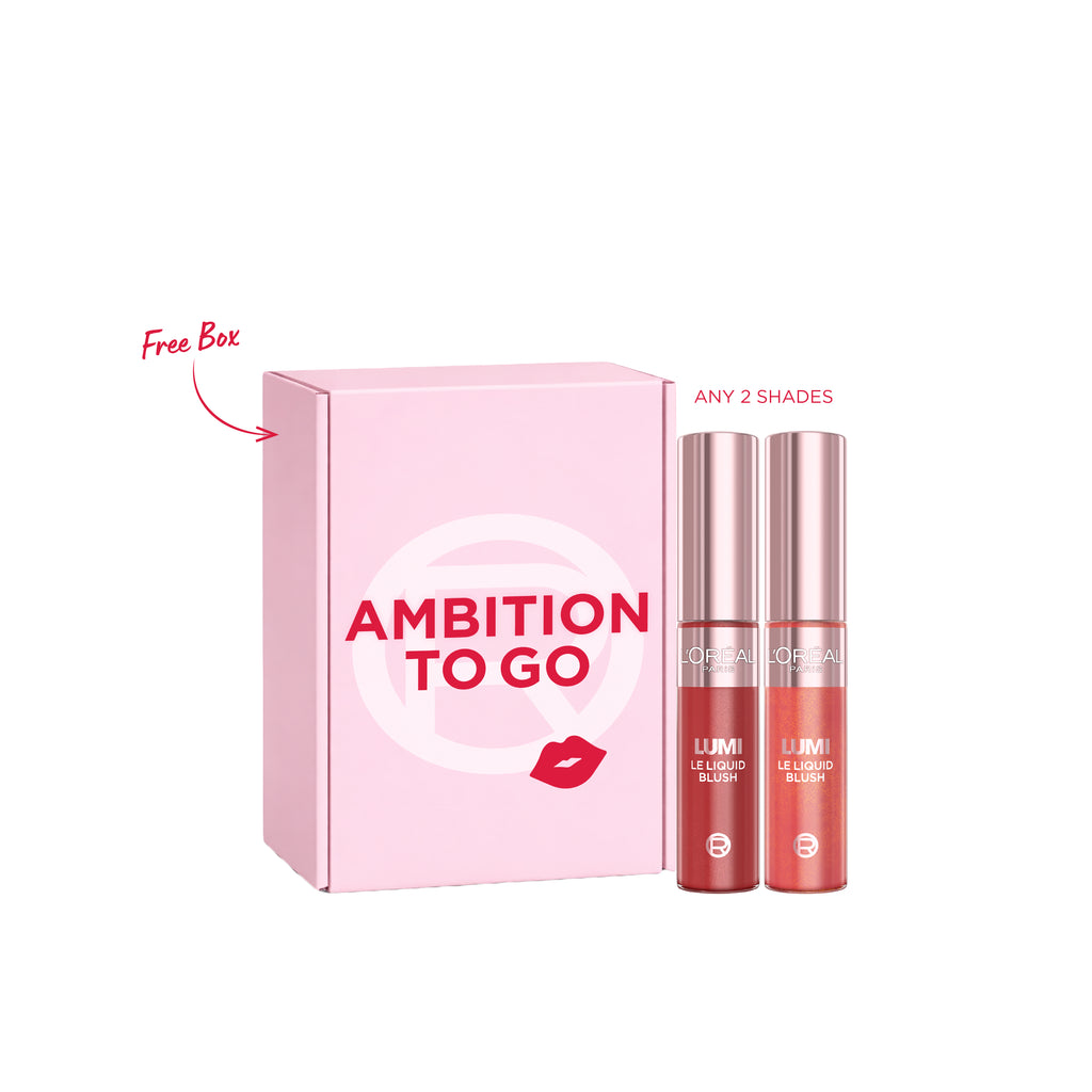 20 % OFF 2 x Lumi Blush + Free Box