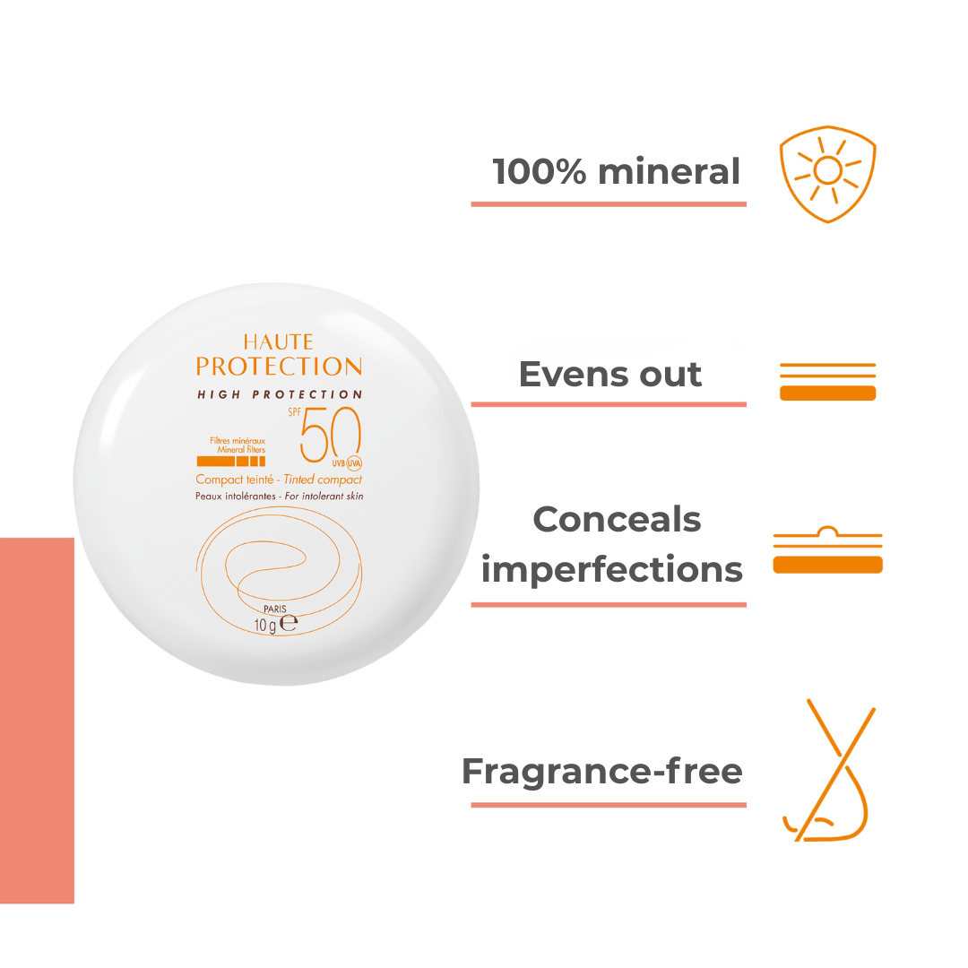 Avène High Protection Compact tinted, Sand, SPF 50 10g