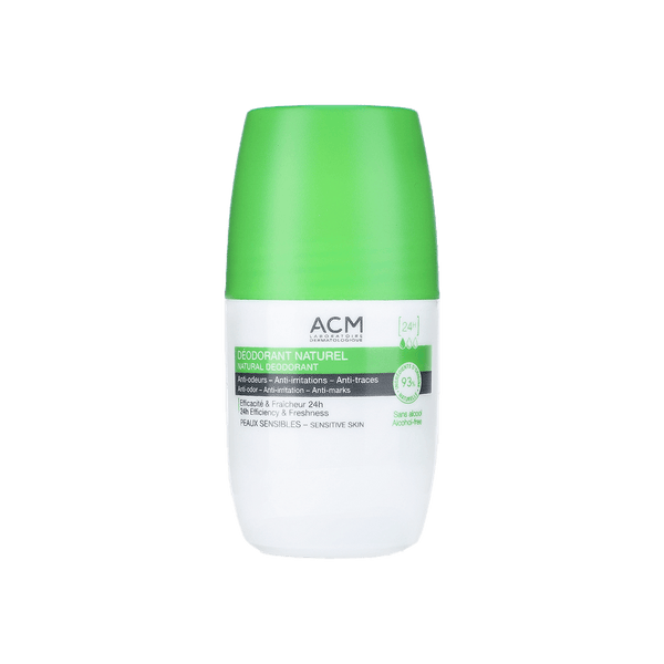 Natural Deodorant Roll On 24 H 50 ml