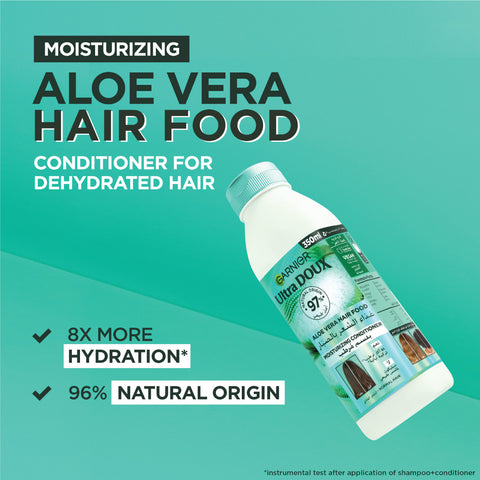 Garnier Ultra Doux Aloe Vera Vegan Hair Food Conditioner for normal hair