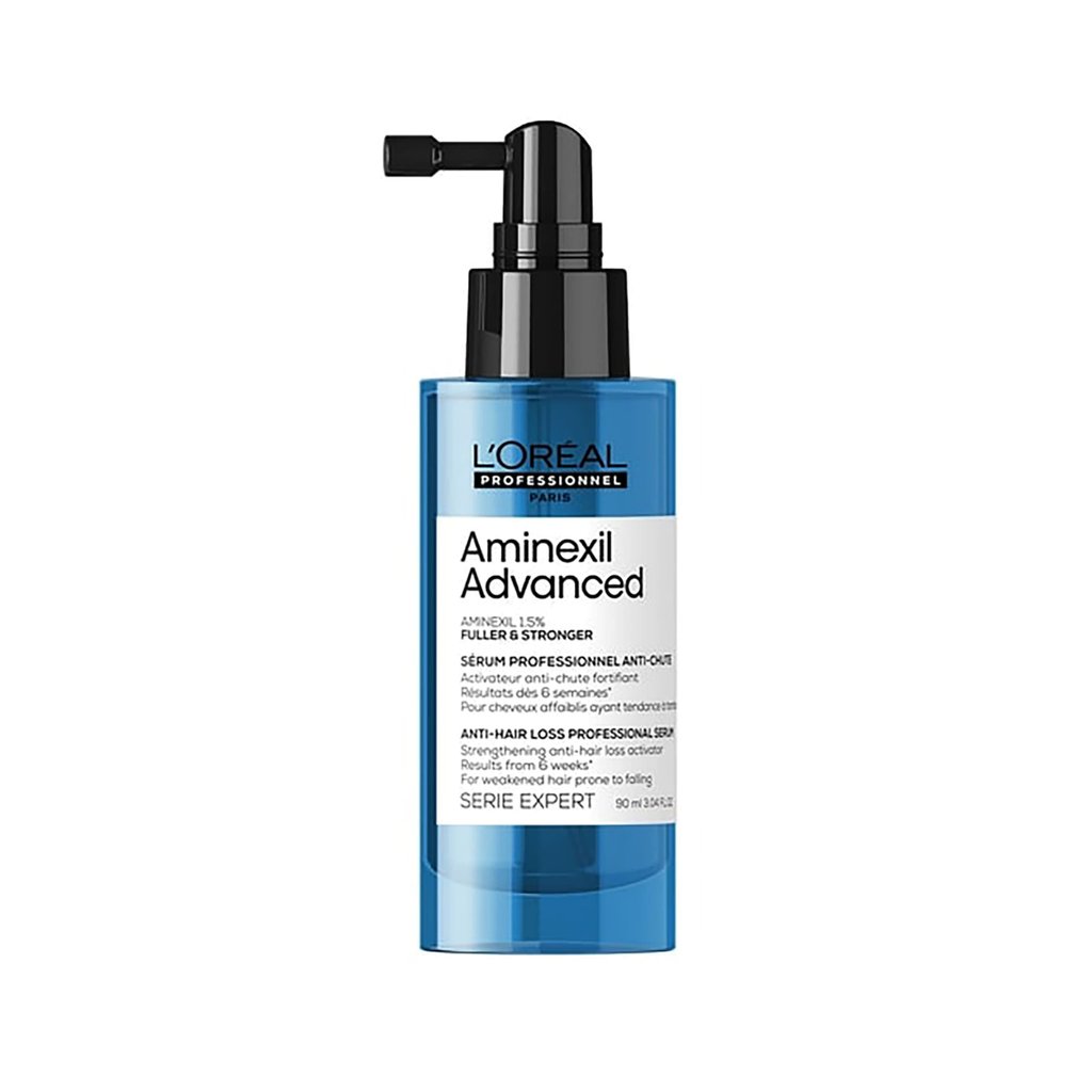 L’Oréal Professionnel | Aminexil Advanced Strengthening Anti-hair loss activator serum | for weakened hair prone to falling | SERIE EXPERT | 90 ml