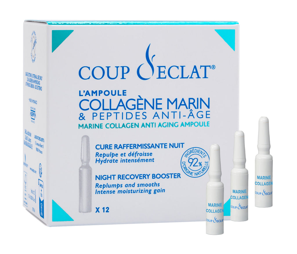 Coup D'Eclat Marine Facial Collagen Vials - 12 Vials