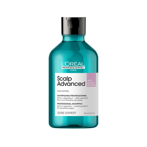 L’Oréal Professionnel | Scalp Advanced Anti-Discomfort Dermo-regulator shampoo | for sensitive scalps | SERIE EXPERT | 300 ml