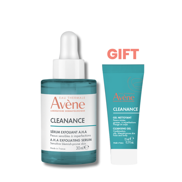Buy Avene Cleanance Exfoliatiant AHA Serum  GET 1 AV CLEANANCE GEL 15ML