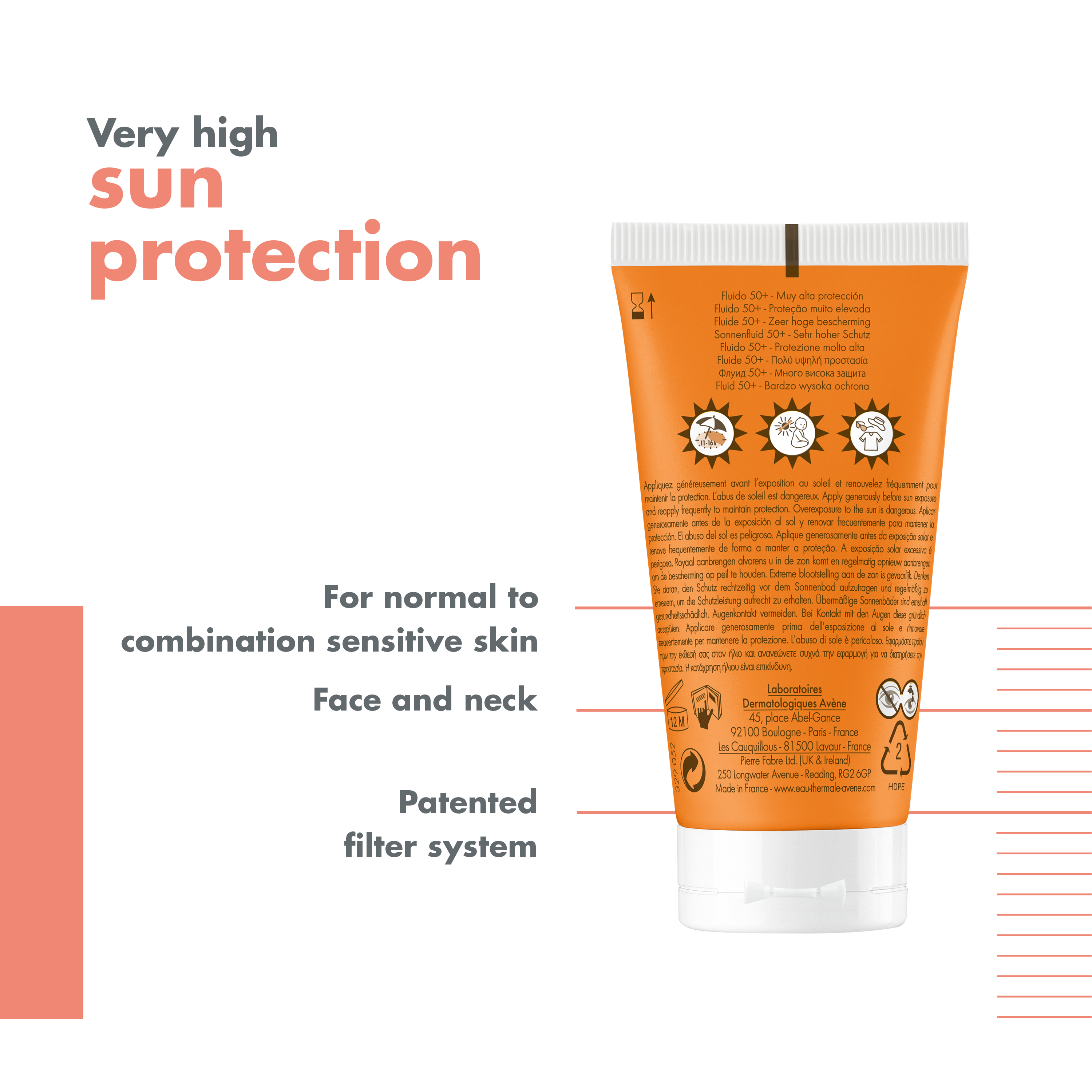 BUY 1 GET 1 : Avene Ultra light sun screen SPF50