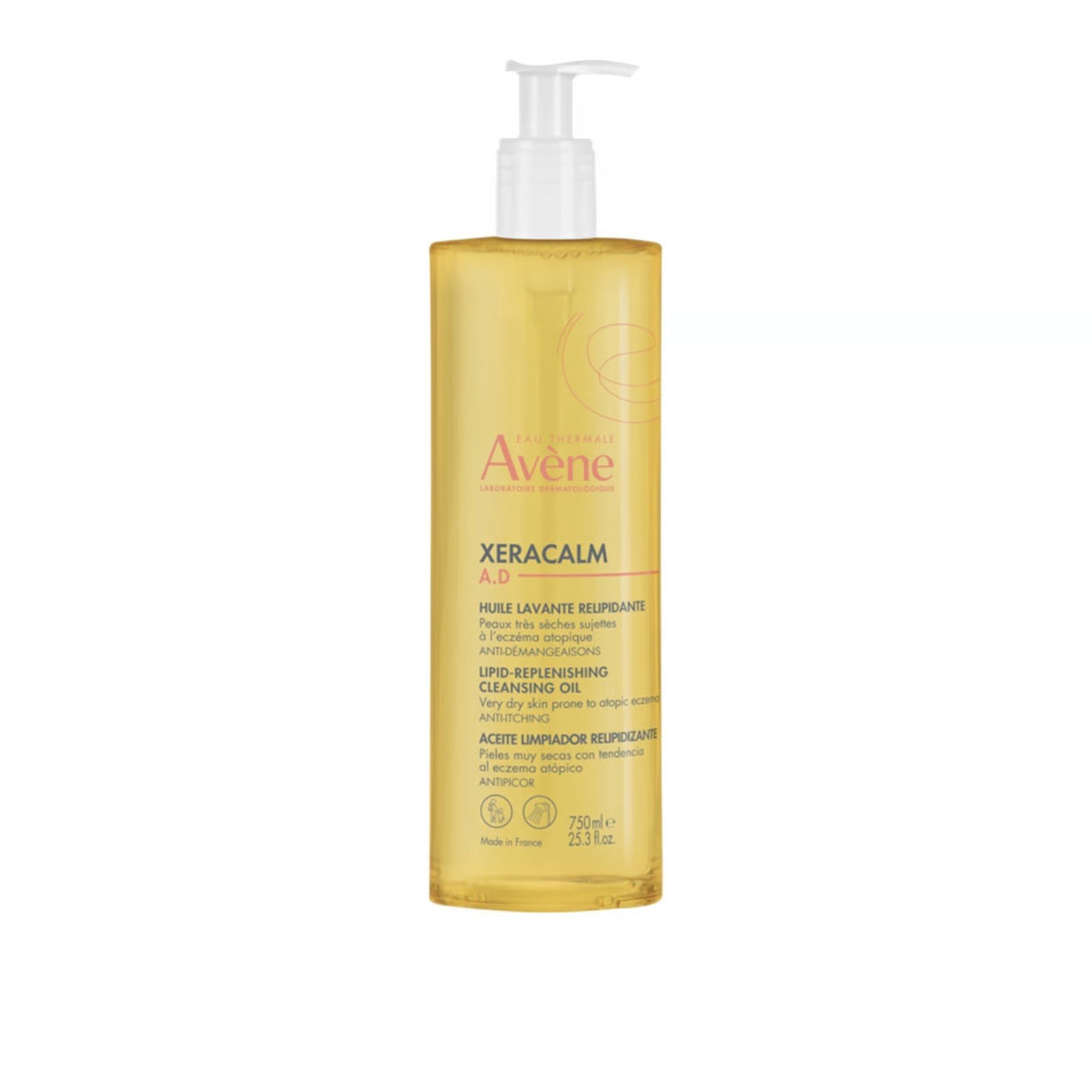 Avène Xeracalm AD Lipid-Replenishing Cleansing Oil for dry skin 1L