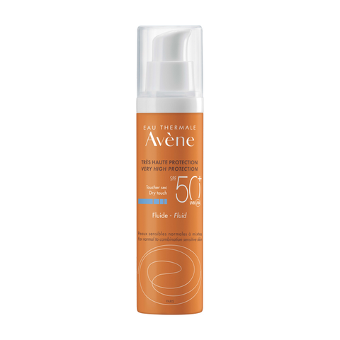 Eau Thermale Avène Fluid Sunscreen Without Fragrance SPF 50+ 50ML