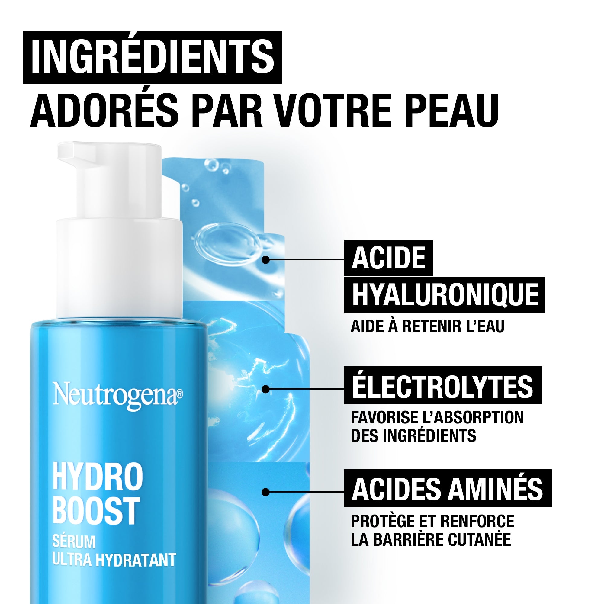 Neutrogena Hydro Boost Serum, 30ml Fragrance- Free