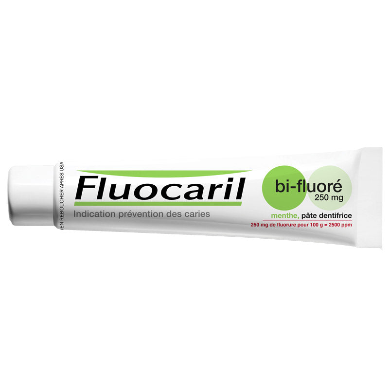 Fluocaril Bi-Fluore 250 Mg – Mint Toothpaste Gel 125 ML