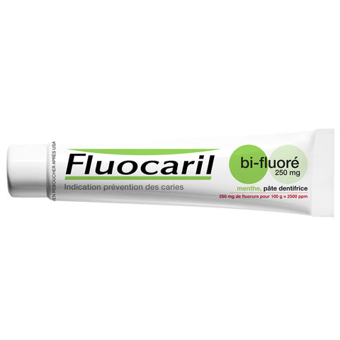 Fluocaril Bi-Fluore 250 Mg – Mint Toothpaste Gel 125 ML