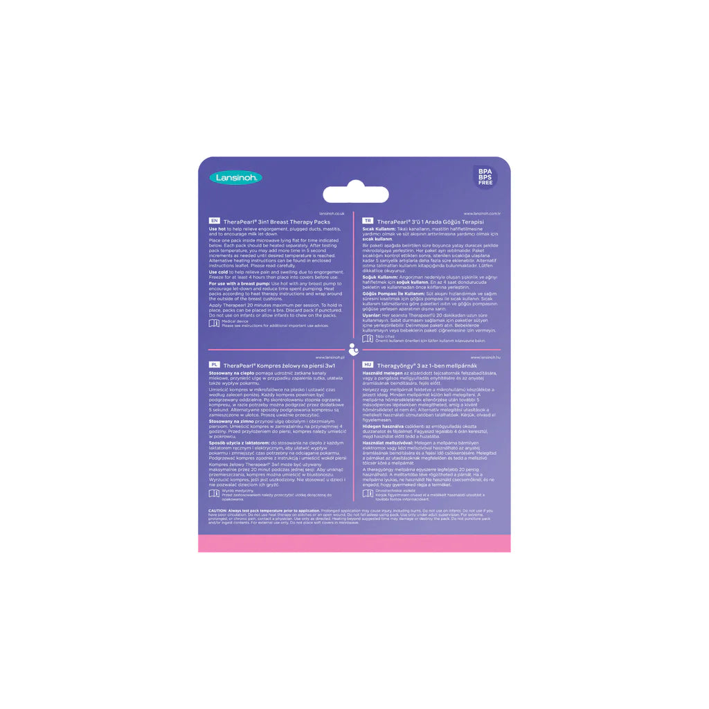 LANSINOH THERA PEARL 3IN1 X 2